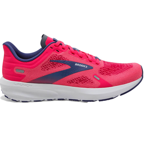 Brooks Women's 120373 604 Launch 9 Pink Fuchsia Cobalt Speed Neutral Running Shoes