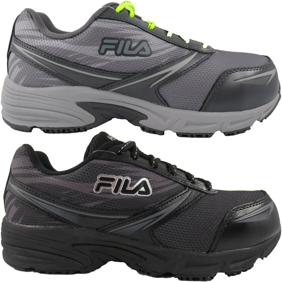 Fila Women's Memory Meiera 2 Slip Resistant Composite Toe Memory Foam Work Shoes