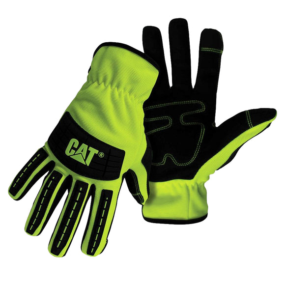 Caterpillar Men's Hi-Vis Touchscreen High Impact Utility Glove CAT012250