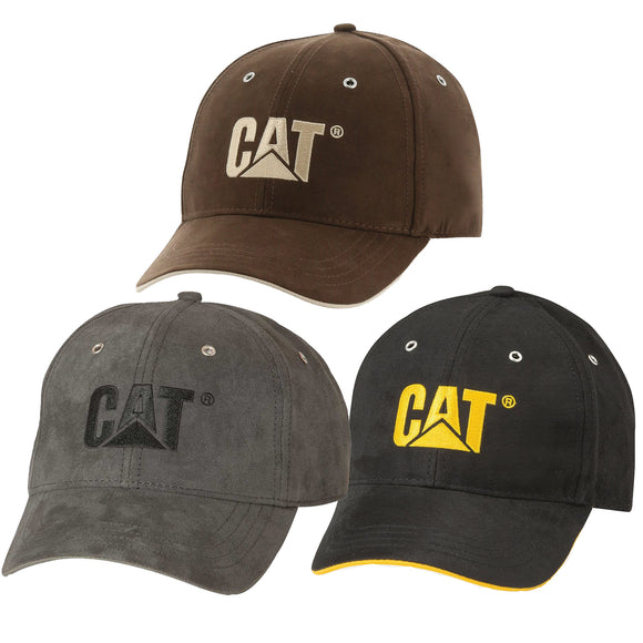 Caterpillar Men's Trademark Microsuede Cap W01434