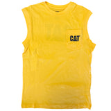 Caterpillar Men's Trademark Sleeveless Pocket T-Shirt W07074 ThatShoeStore