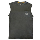 Caterpillar Men's Trademark Sleeveless Pocket T-Shirt W07074 ThatShoeStore