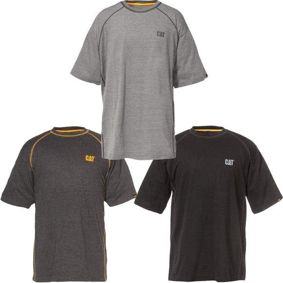 Caterpillar Performance Moisture Control Short Sleeve Tee T-Shirt