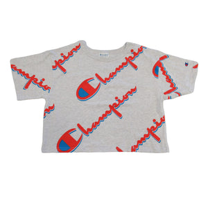 Champion Life Women's Printed Cropped Tee, Dropshadow