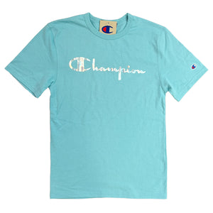 Champion Men's Foil Script Heritage Short Sleeve T-Shirt