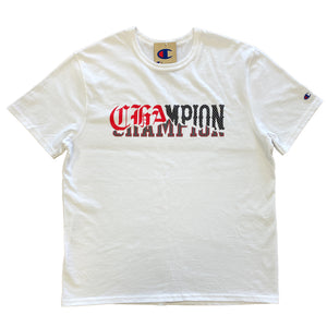 Champion Men’s Mashup Fonts Heritage Tee