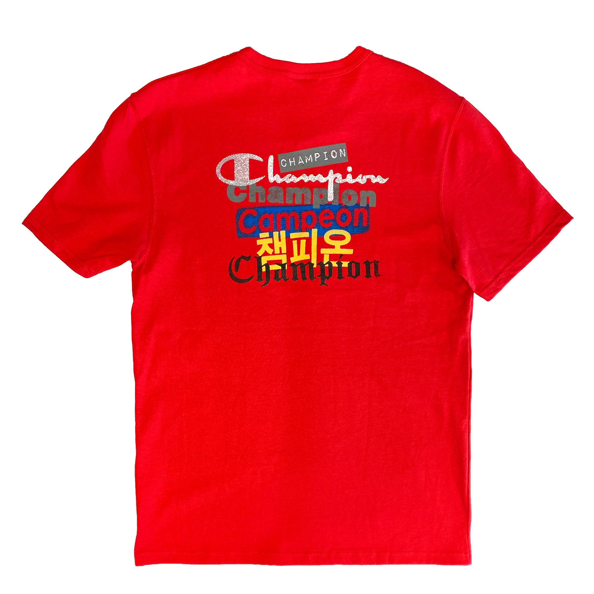 Champion Short Sleeve Heritage T Shirt 2XL Red