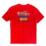 Champion Men’s Multi-Language Logos Heritage Tee ThatShoeStore