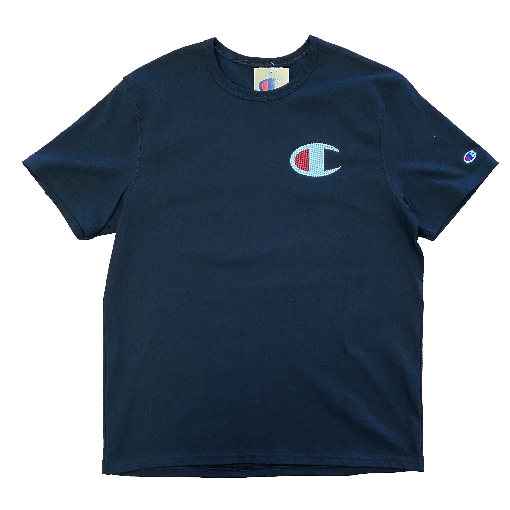 Champion women's big c patch sales heritage tee