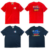 Champion Men’s Multi-Language Logos Heritage Tee ThatShoeStore