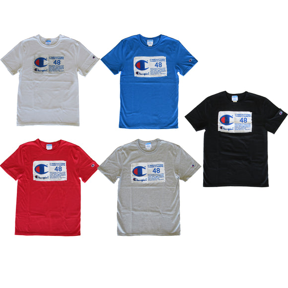 Champion Men's Photo-real Jock Tag Heritage Tee