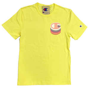 Champion Men's Puff C Heritage Short Sleeve T-Shirt