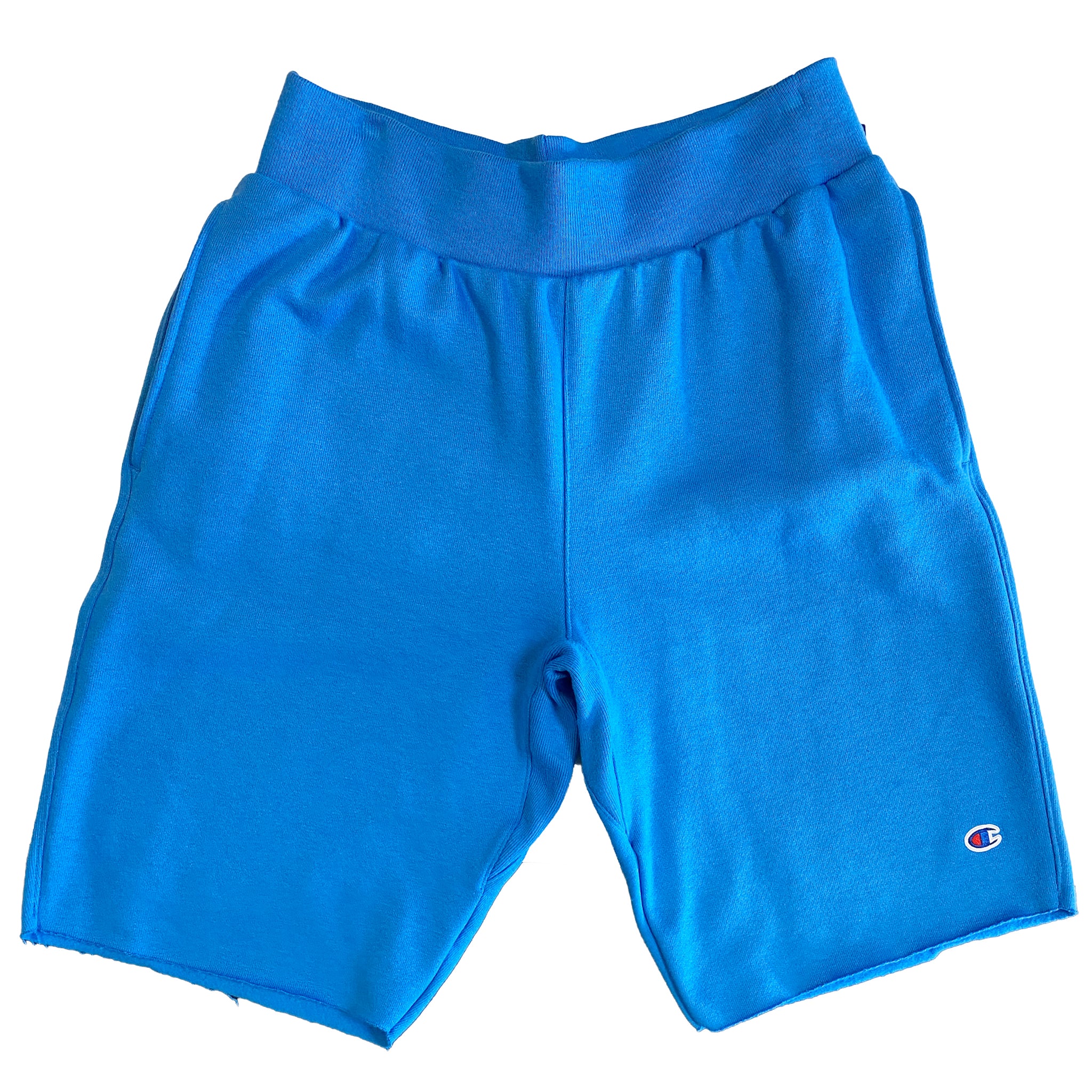 Champion reverse weave shorts blue on sale