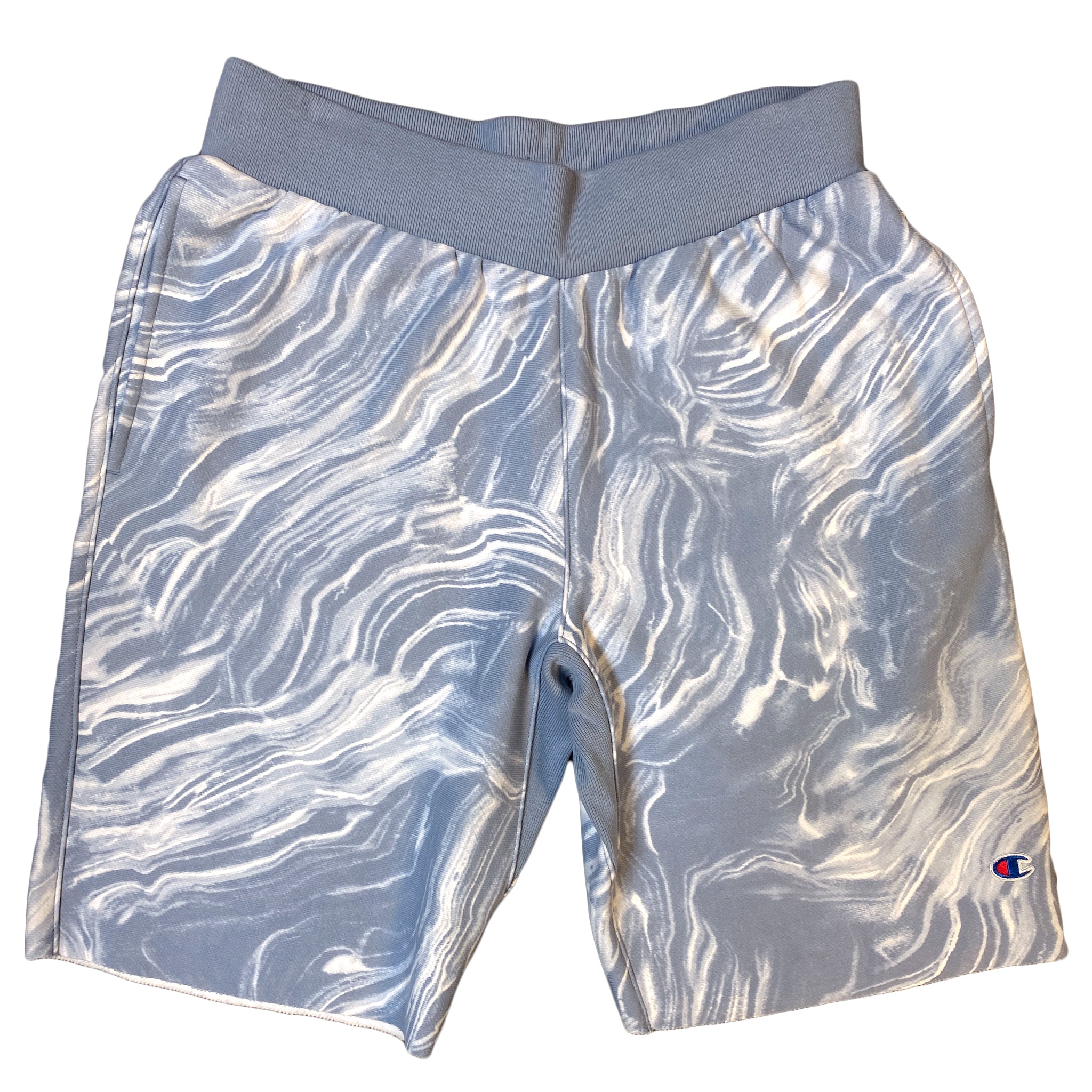 Champion Life Men's Reverse Weave Cut Off Short-AOP, Spread Sc