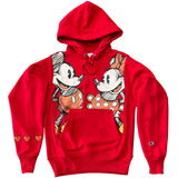 Champion X Disney Mickey Minnie Mouse Hearts Love Reverse Weave Hoodie or Sweatpants ThatShoeStore