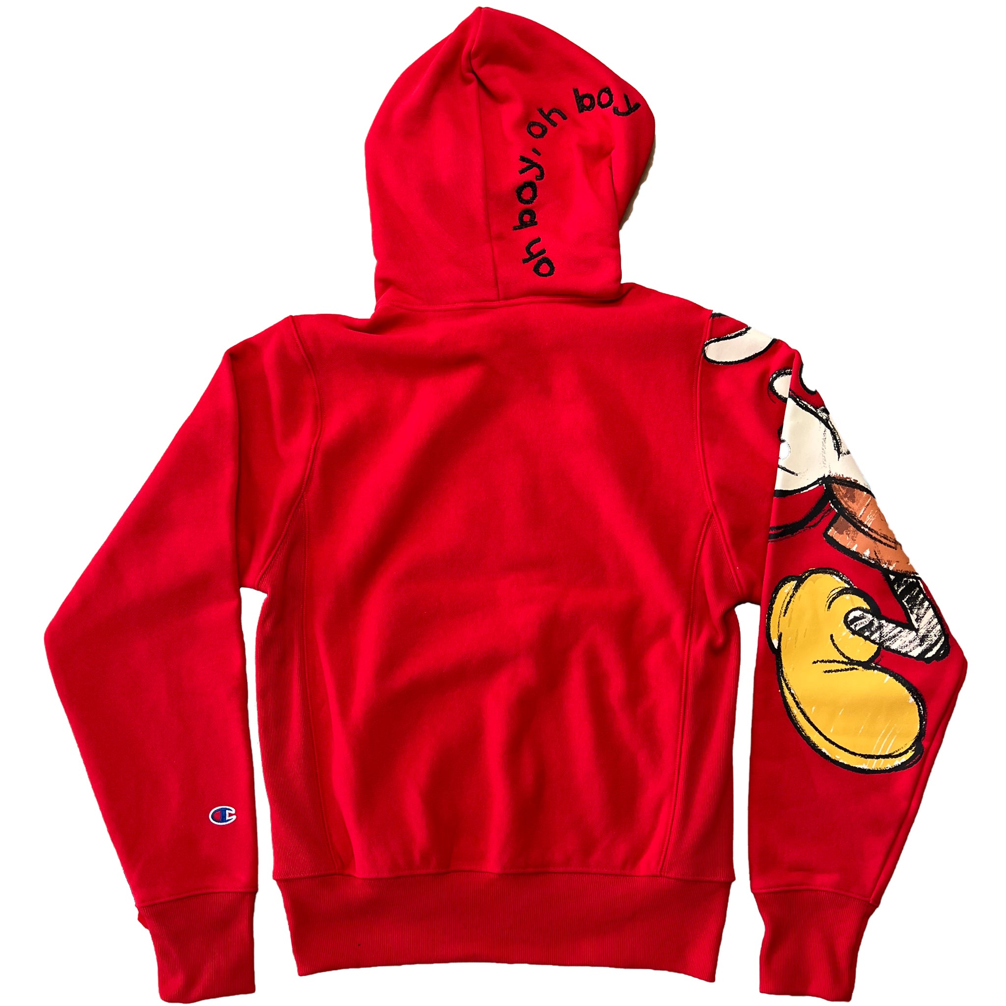 Mickey mouse champion store hoodie