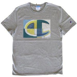 Champion Men's Photo-real C Logo Heritage Tee