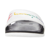 Champion Women's IPO Squish White Rainbow Sandals CP101154W ThatShoeStore
