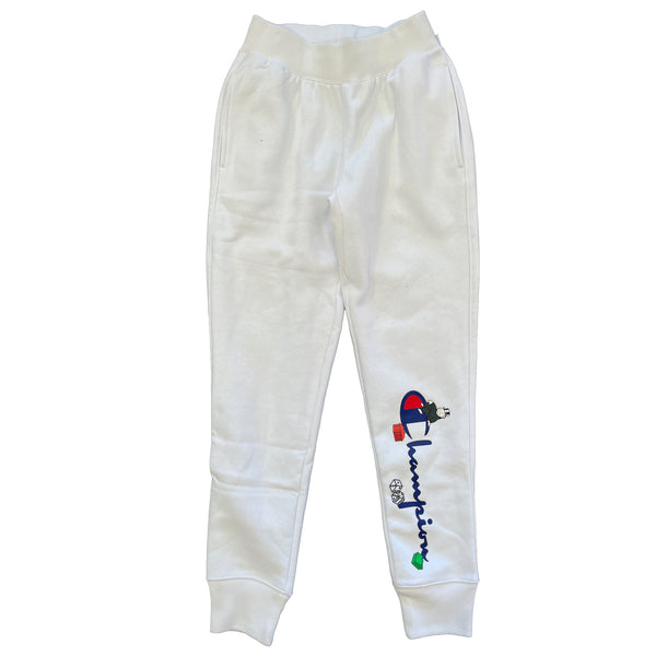 Champion joggers white discount