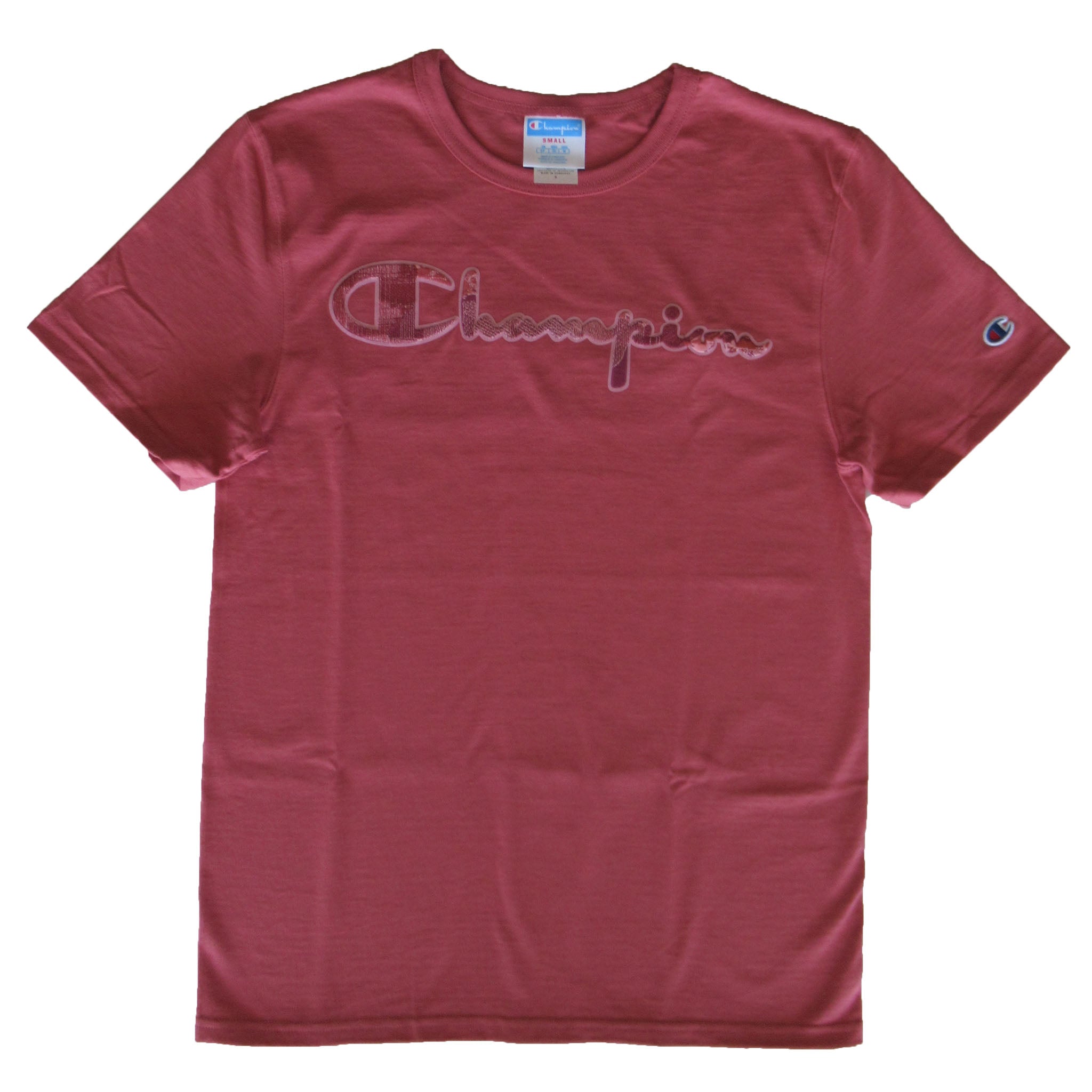 Maroon champion best sale t shirt
