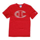 Champion Men's Vibrating C Logo Heritage Tee ThatShoeStore