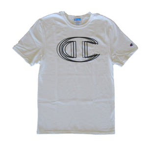 Champion Men's Vibrating C Logo Heritage Tee