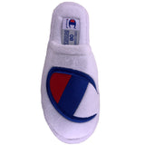 Champion Men's The Sleepover Cozy Fuzzy Bedroom Slippers Slides ThatShoeStore