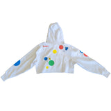 Champion x Hasbro Twister Women's Reverse Weave Cropped Pullover Hoodie ThatShoeStore