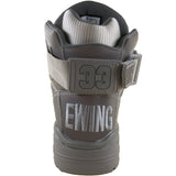 Patrick Ewing Athletics Men's 33 Hi Silver Reflective Athletic Basketball Shoes ThatShoeStore