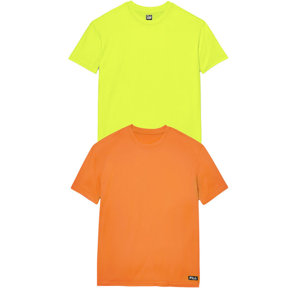 Fila Men's High Visibility Short Sleeve Work Shirt FMT0535