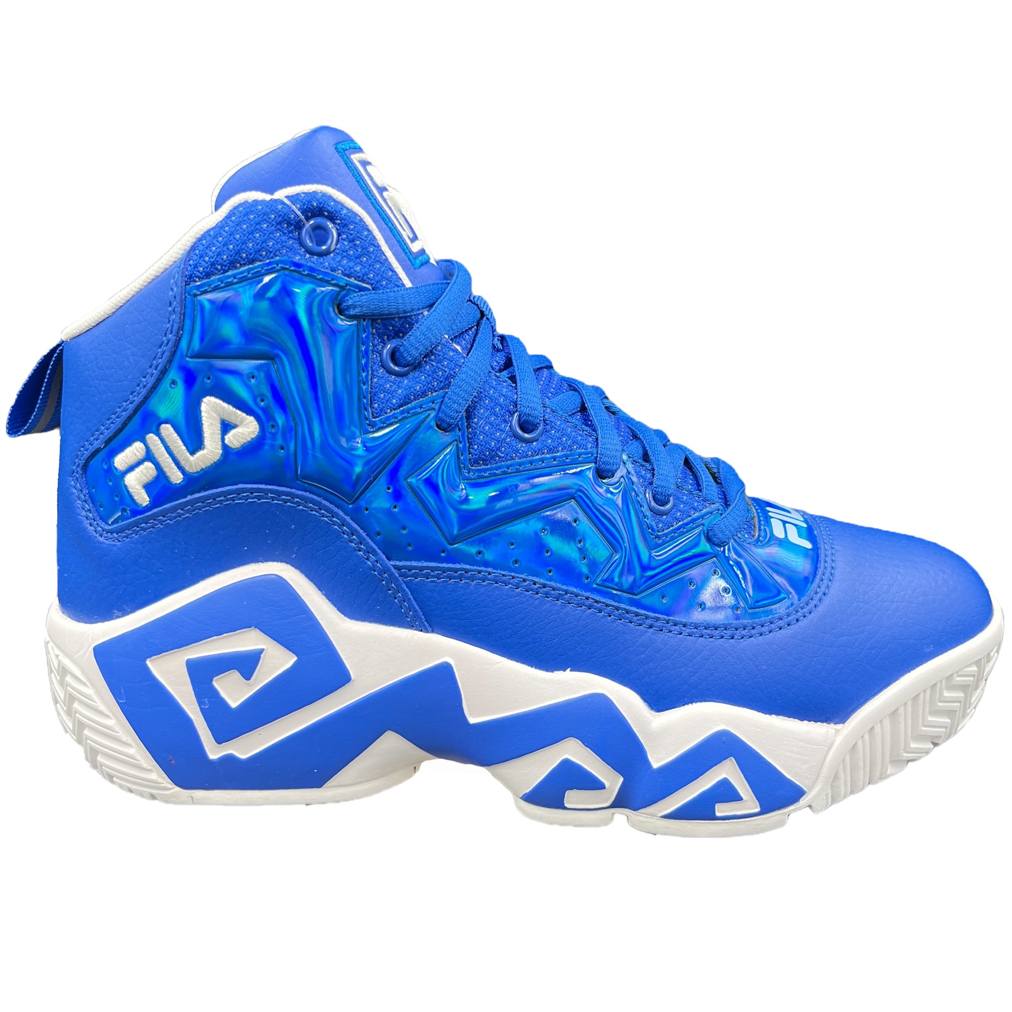 white blue basketball