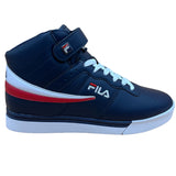 Fila Men's Vulc 13 Mid Navy White Red Casual Shoes 1SC60526-422 ThatShoeStore