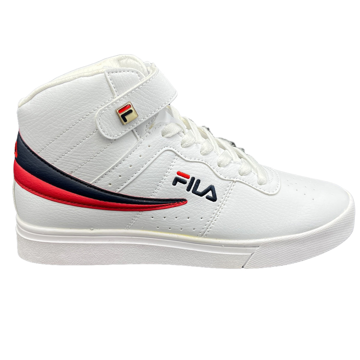 Fila Men's Vulc 13 Mid White Navy Red Casual Shoes 1SC60526-150 – That ...