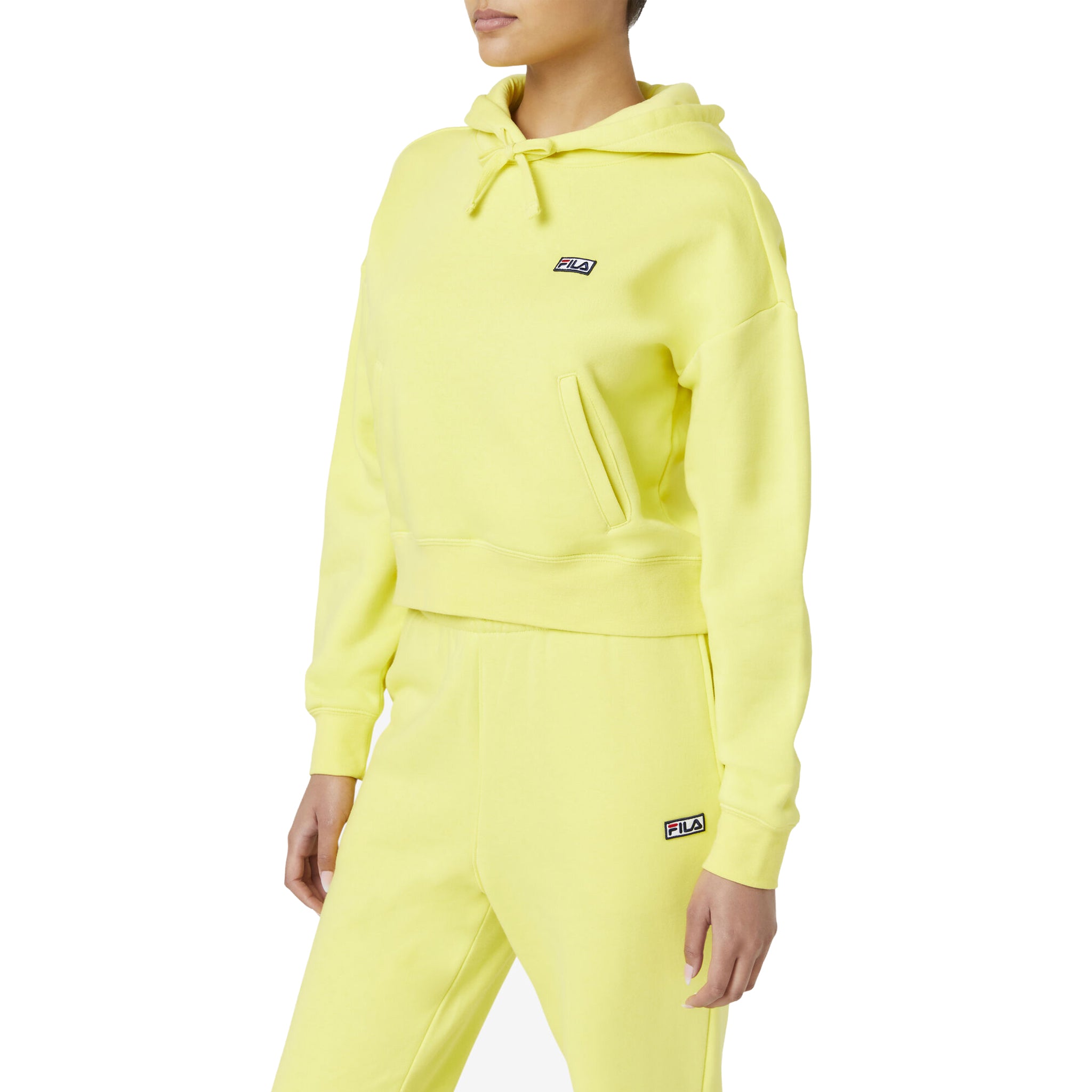 Fila Women s Marina Crop Hoodie LW11B164 That Shoe Store and More