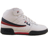 Fila Kids F-13 Grade-School White Navy Red Casual Athletic Shoes ThatShoeStore