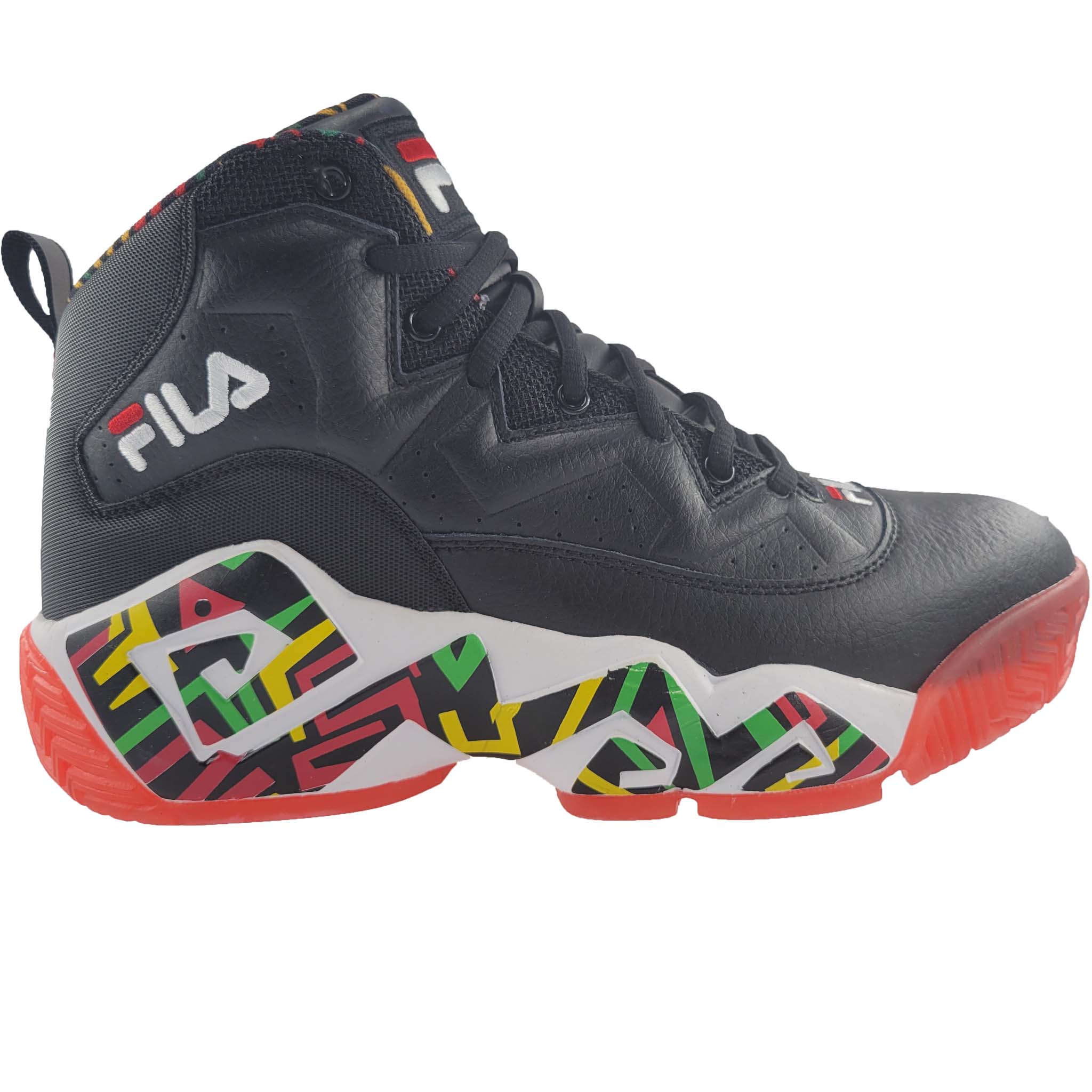 Fila Men's 1BM01264-041 MB Jamal Mashburn Black Jelly Bean Retro Baske â That Shoe Store and More