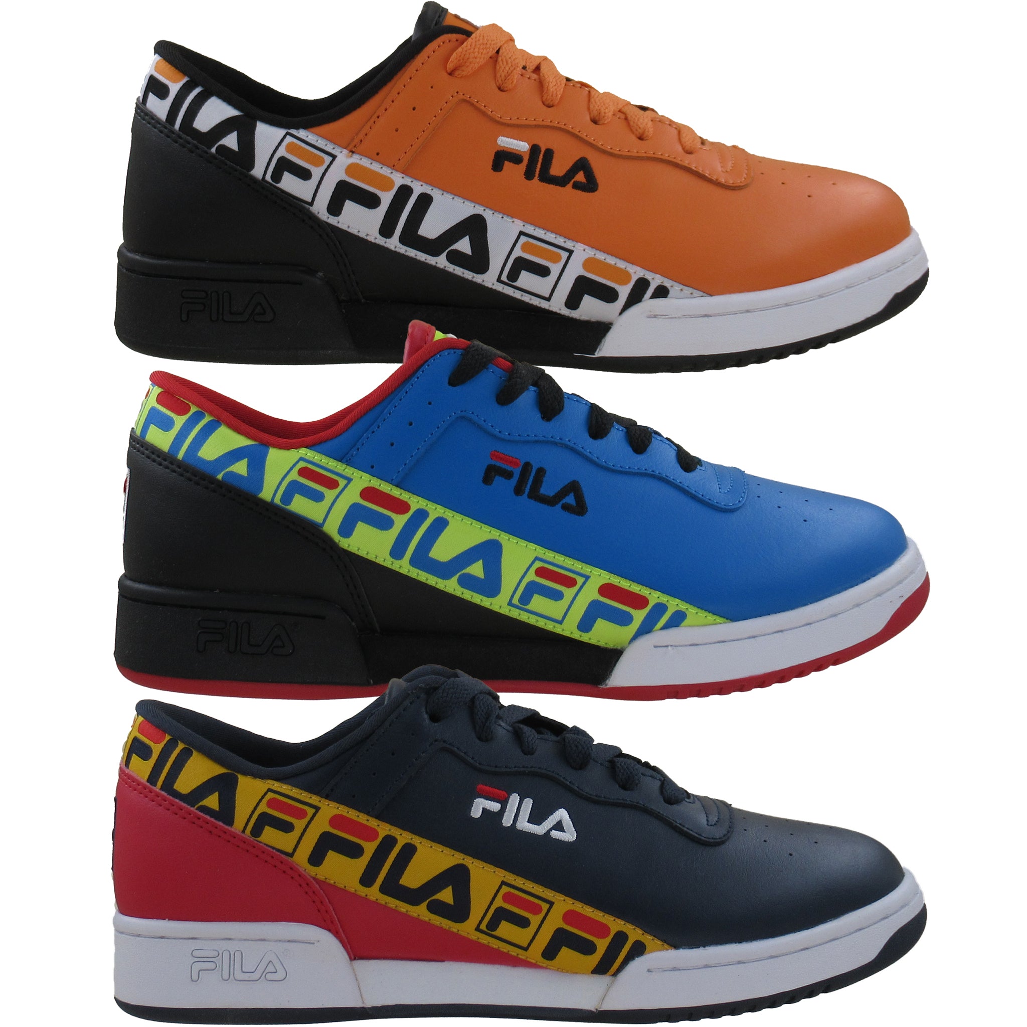 Fila old school mens orange store