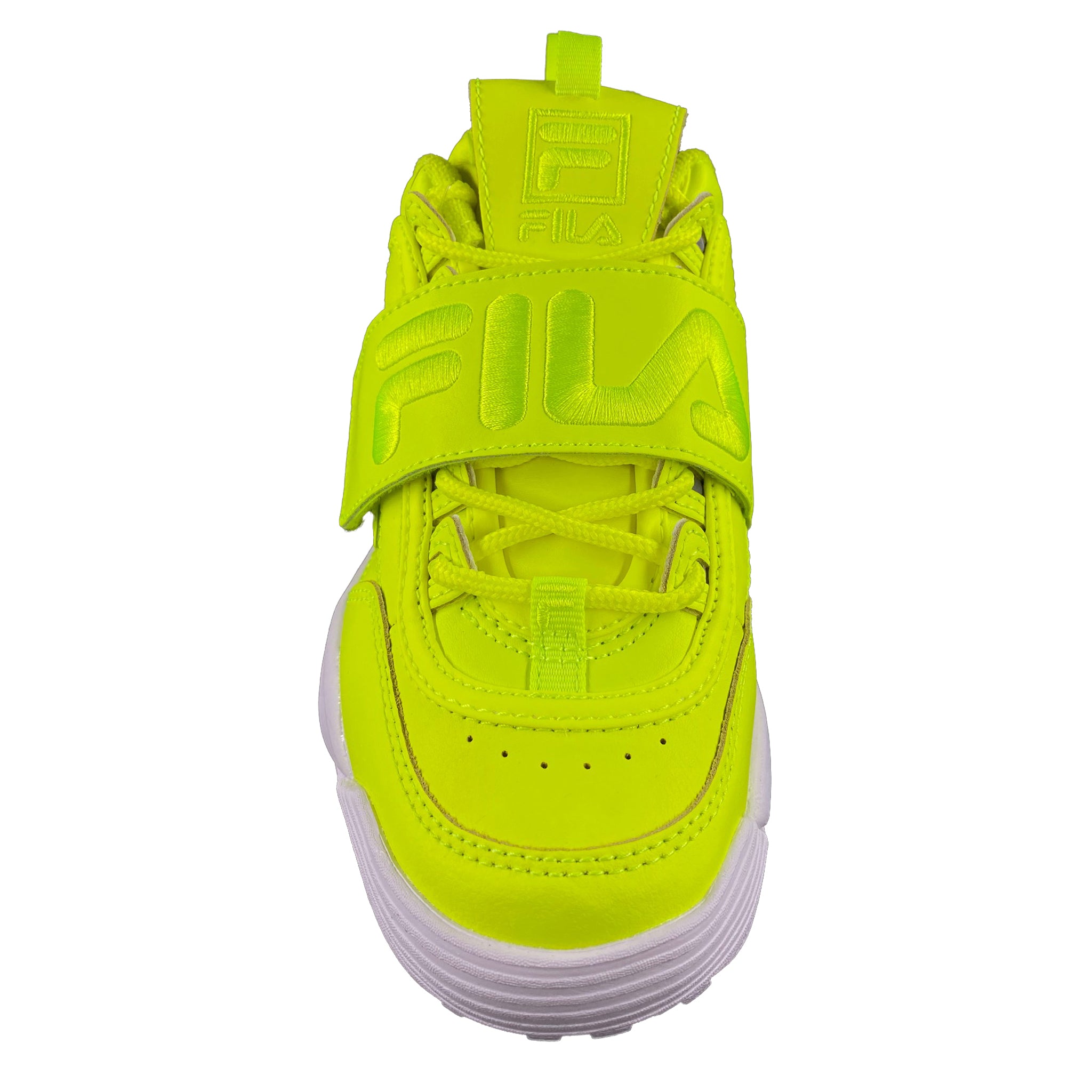 Fila Disruptor II Sneaker Women s Neon Yellow Size 6.5