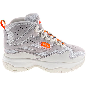 Fila Women's Ranger Boots Casual Sneaker Boot Cream Orange 5HM01097-129