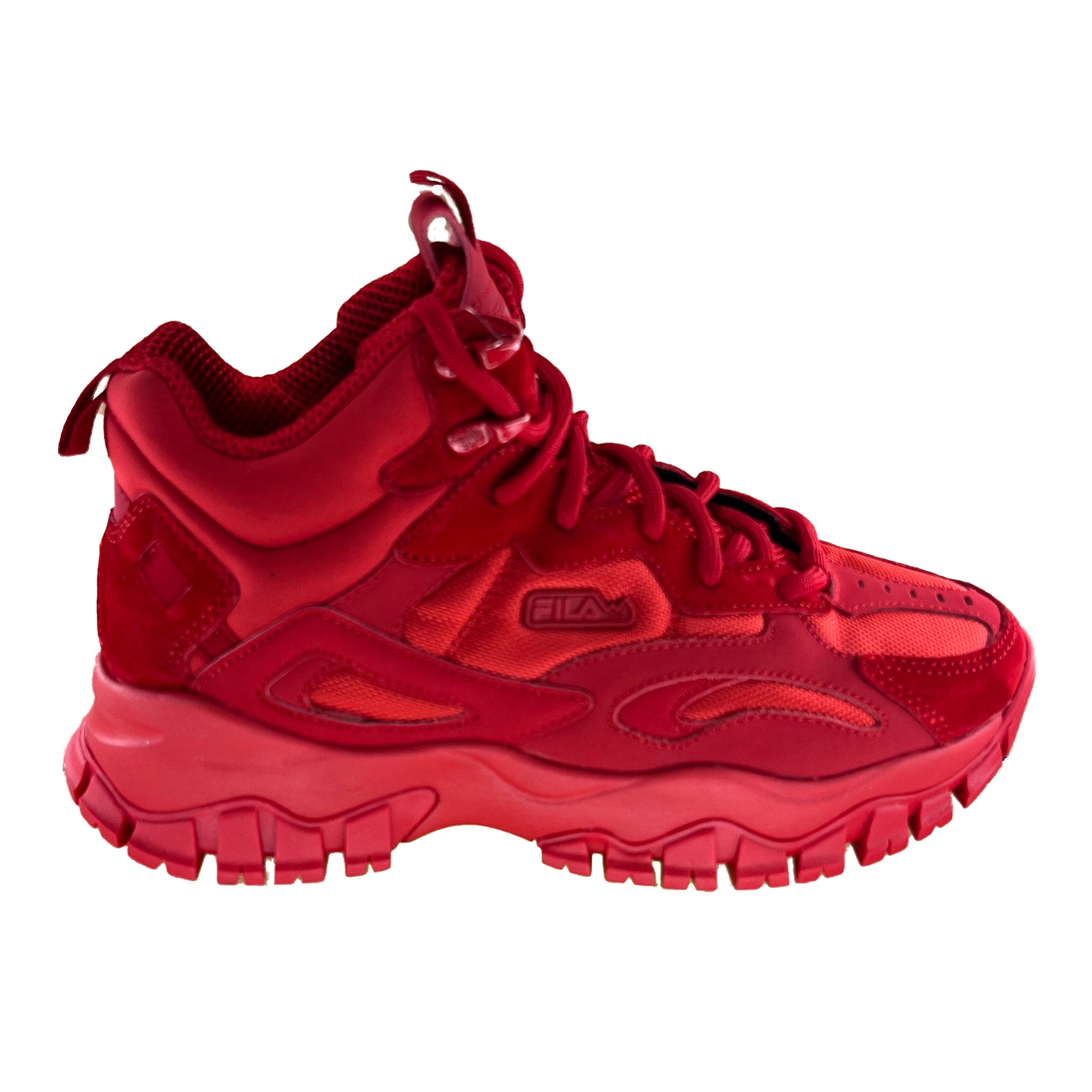 Fila Women's Ray Tracer Tr 2 Mid Casual Shoes Red 5RM01326 Fila Women's Ray Tracer Tr 2 Mid Casual Shoes Red 5RM01326