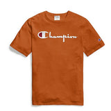 Champion Life Men's Heritage Tee, Flock 90s Logo T-Shirt ThatShoeStore