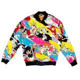 Freeze Max Men's Nickelodeon Retro Camo Satin Jacket NK60343 ThatShoeStore