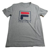 Fila Men's Heritage F Box Logo T-Shirt LM913787 ThatShoeStore