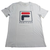 Fila Men's Heritage F Box Logo T-Shirt LM913787 ThatShoeStore