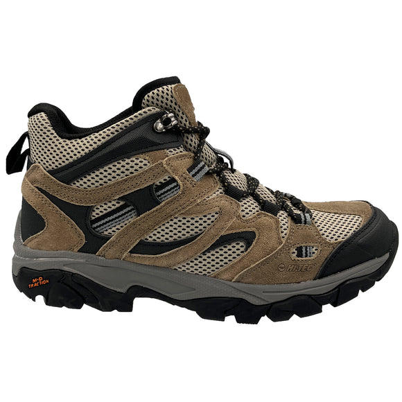 Hi-Tec Men's Ravus Mid Dark Taupe Hiking Boots