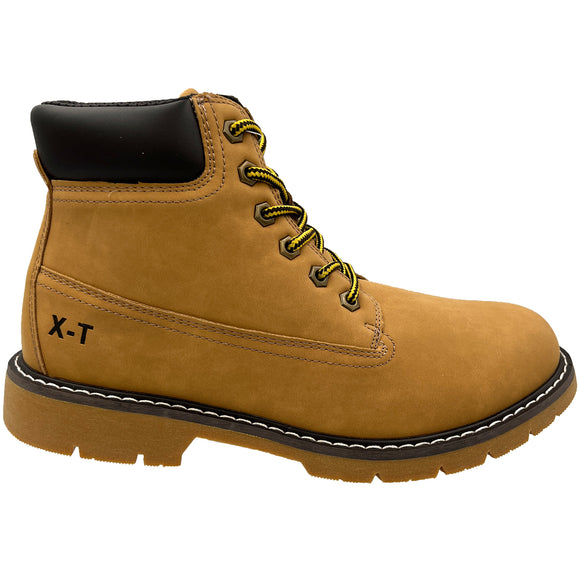 Hi-Tec Men's Reznor 6 In Wheat Soft Toe Work Boots Right Side