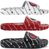 Champion Men's IPO Repeat Slide Sandals ThatShoeStore