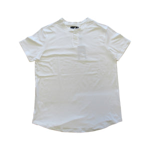 Kangol Men's Casual Short Sleeve Henley T-Shirt K90181