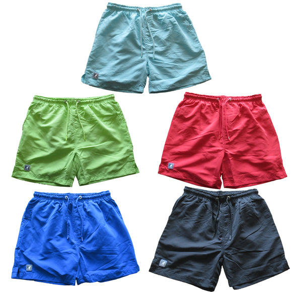 Kangol Men's Solid Color Swim Shorts K940