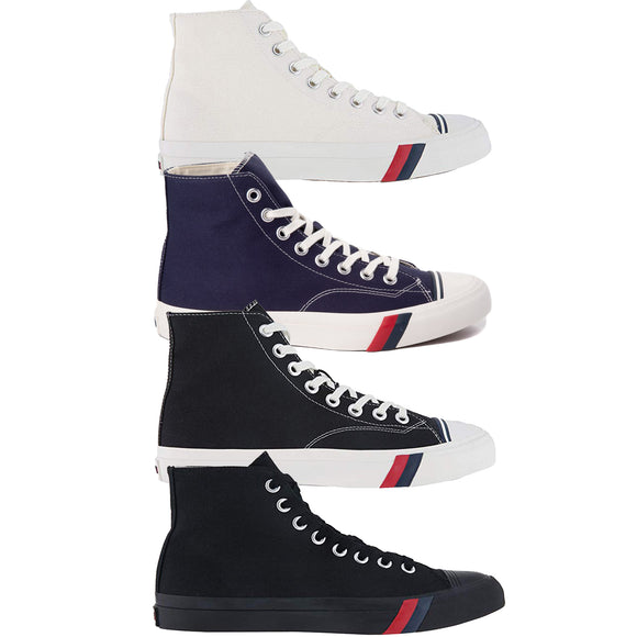 Pro-Keds Men's Royal Hi Canvas Sneakers in four colorways.